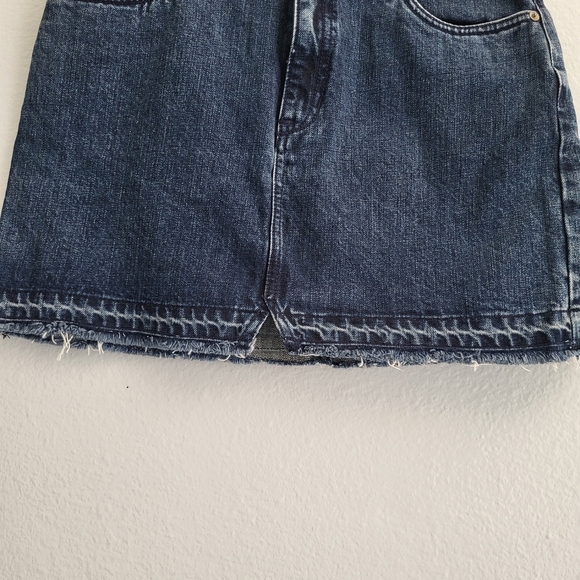Free People Blue Mini Skirt Casual. - Picture 8 of 12